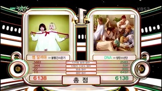 BTS DNA Win Triple Crown@Music Bank 171013 #DNA9thWin