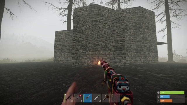 RUST – Рейд дома на острове. Соло выживание. Финал