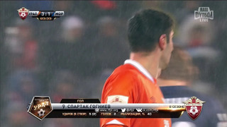 Spartak Gogniev’s goal. FC Ural vs FC Mordovia | RPL 2015/16