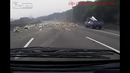 Отстрел колеса у грузовика