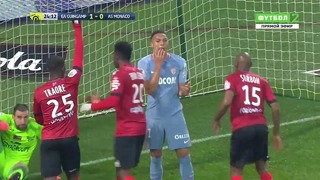 (HD) Генгам – Монако | Французская лига 1 2018/19 | 31-й тур