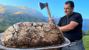 Целый ягнёнок, запеченный под слоем глины! Ужин в деревне, который понравится всем