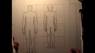 Как научиться рисовать мангу (Мужское тело)