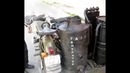 Мотоцикл на дровах (газогенератор)