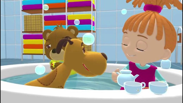 Английский для Детей – Том и Кери 24 – Dog’s Bath