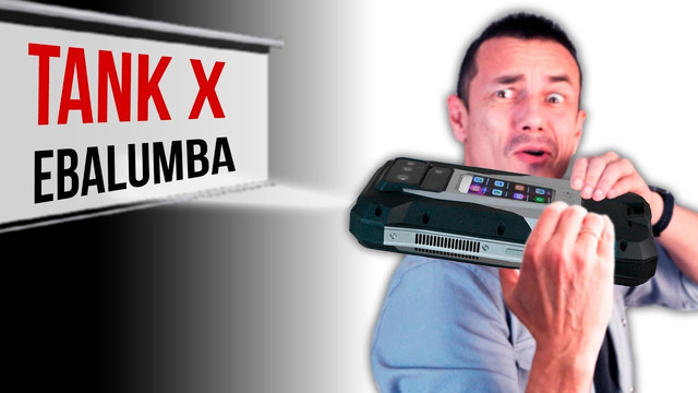 ТУРБОфон всё в одном! TANK X – кинотеатр, фен, гантеля, камера, прожектор и др