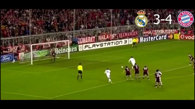 Real Madrid vs Bayern Munich 12-7 All Goals in UCL 2007-2014