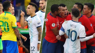 Когда игроки теряют хладнокровие | Copa America 2019