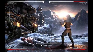 Mortal Kombat X – Sonya Blade 33-58% Combos (в собственном исполнении)