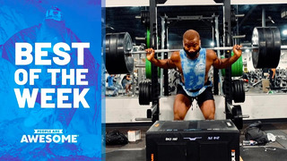 Ladder Tricking, Front Flips, Huge Muscles & More | Best of the Week