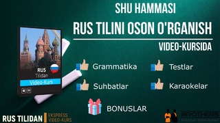 Rus Tili 1 Oyda (Mustaqil, Tez va Samarali)