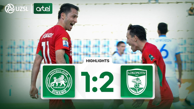 Superliga 7-tur. Dinamo – Lokomotiv bahsida kiritilgan gollar va xavfli vaziyatlar (Highlights)