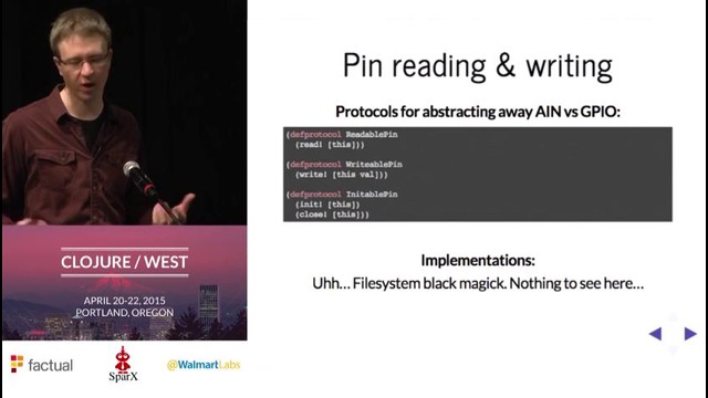 Clojure West 2015 – Christopher Small – How Clojure Saved My Chickens
