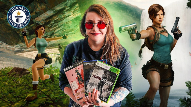 Largest Collection of Tomb Raider Video Games | Guinness World Records