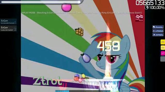 Osu! — Renard – Rainbow Dash Likes Girls (Stay Gay Pony Girl)