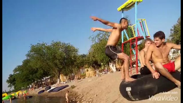 Ташкент. Пляж Бахт Уличный спорт Acro-StreeT 2016