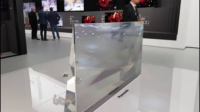 Компания Panasonic продемонстрировала прозрачный OLED-телевизор