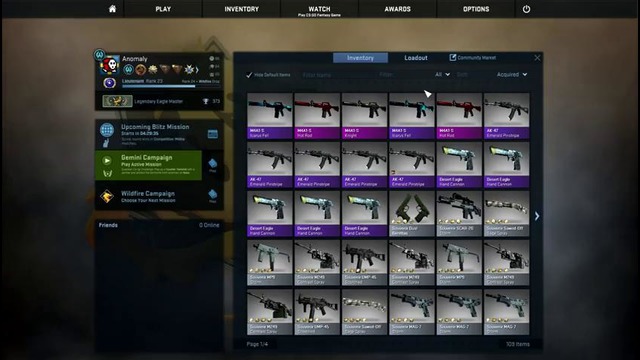 High tier m4a1-s trade ups (5 m4’s in a row)