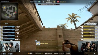 Godsent vs Dignitas, mirage, SL i-League StarSeries S2 Finals