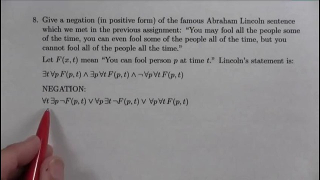 Introduction to Mathematical Thinking 7.1 Assignment 6 (1638)