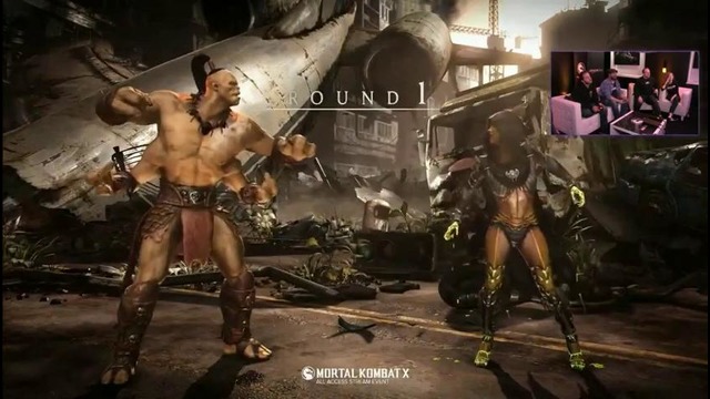 Mortal Kombat X – Goro vs D’vorah (геймплей)