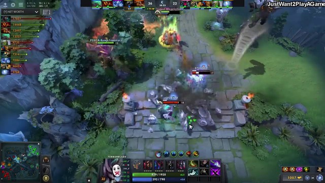 Dota 2 Miracle- vs Mindcontrol Blink Dagger Terrorblade vs Disaster Combo