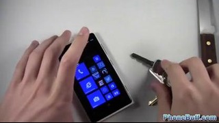 Nokia Lumia 920 Hammer Knife Scratch Test