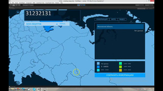Интерактивная карта России на Unity3d