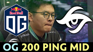 OG vs SECRET — Midone BACK TO MID with 200 ping on WePlay Pushka League