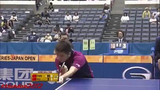Xu Xin vs Fan Zhendong (Japan Open 2015)