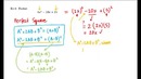 3 – 3 – Special Factoring Formulas (9-46)