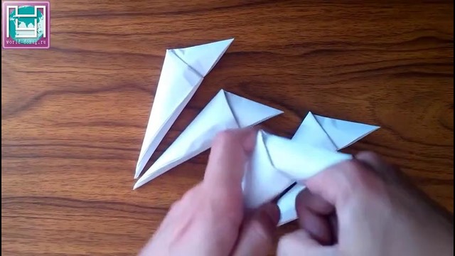 Как сделать из бумаги когти (Origami Claws)