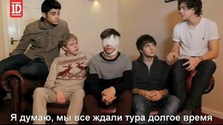 One Direction – Tour Video Diary 2 [Rus Sub