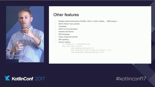 KotlinConf 2017 – Lessons Learned Building a Build Tool by Cedric Beust