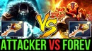 Attacker (Kunkka) vs Forev (Ember). Divine Rapier One Shot Battle