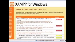 XAMPP for Windowsni Windows Xpga sozlash