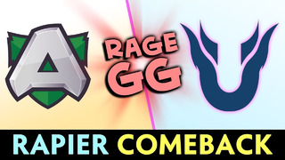 Rage GG or Comeback? Alliance vs Unique on Major