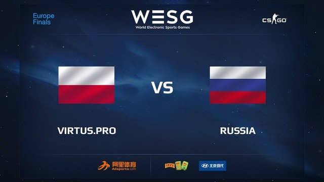 WESG 2017: Russia vs Poland (inferno) CS:GO European Qualifier Finals