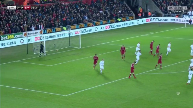 Swansea v Liverpool EPL 22/01/2018
