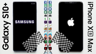 Galaxy S10 vs. iPhone XS Max Speed Test