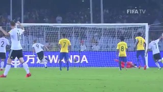 Германия – Бразилия | Чемпионат мира до 17 лет | 1/4 финала | Обзор матча