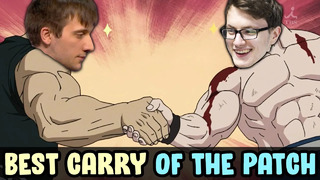 BEST CARRY get MMR in patch — MIRACLE and ARTEEZY hard practicing