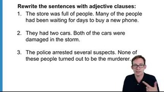 Grammar Lesson- Adjective Clauses Smrt Live Class #47