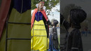 World’s tallest woman dresses as Snow White for Halloween