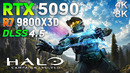 Halo: Campaign Evolved – RTX 5090 32GB + R7 9800X3D – Max Settings | 4K & 8K
