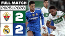 Elche CF 2 – 2 Real Madrid 2025/26 PARTIDO COMPLETO