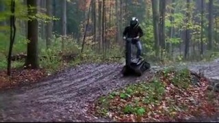 Самый экстремальный скутер в мире
