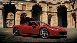 Официальное промо-видео спорткара Ferrari 458 Spider