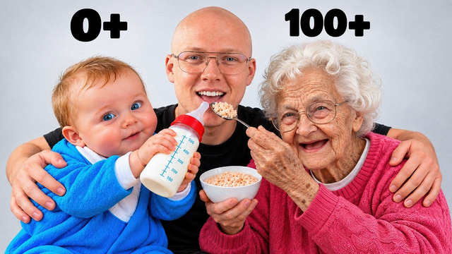 Я ЕЛ КАК ЛЮДИ от 0 до 100 ЛЕТ