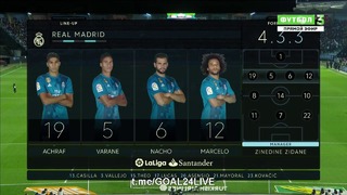 (HD) Сельта – Реал Мадрид | Испанская Ла Лига 2017/18 | 18-й тур